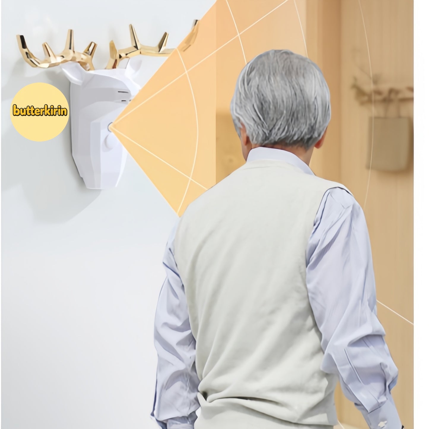 Recordatorio de voz automático infrarrojo con grabación, sensor inteligente y preciso. Ideal para personas mayores, con TDAH y familias.