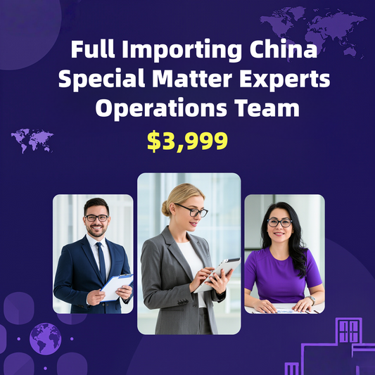Full Importing China Special Matter Experts Operations Team Monthly