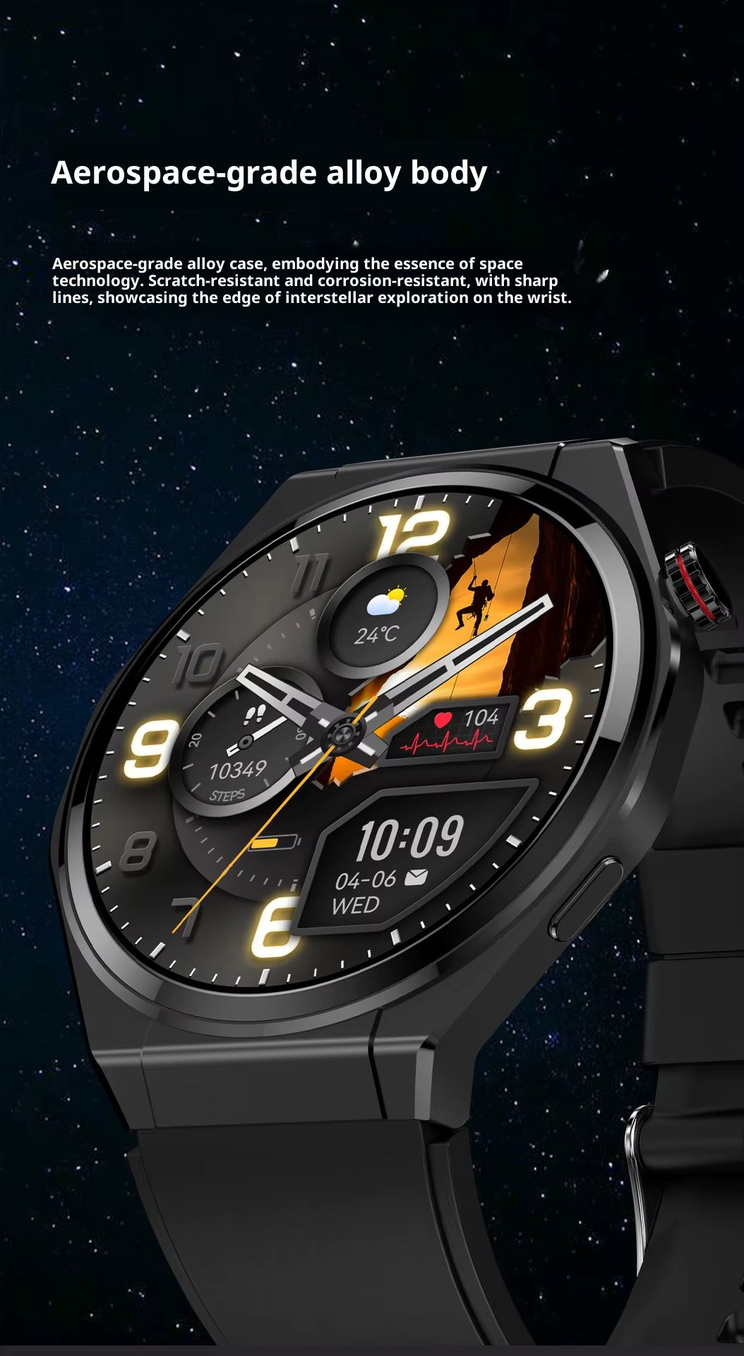 OEM Ready Smartwatch IPS Heart Rate for Call GPS Compass Altitude Barometric Pressure Outdoor Sports