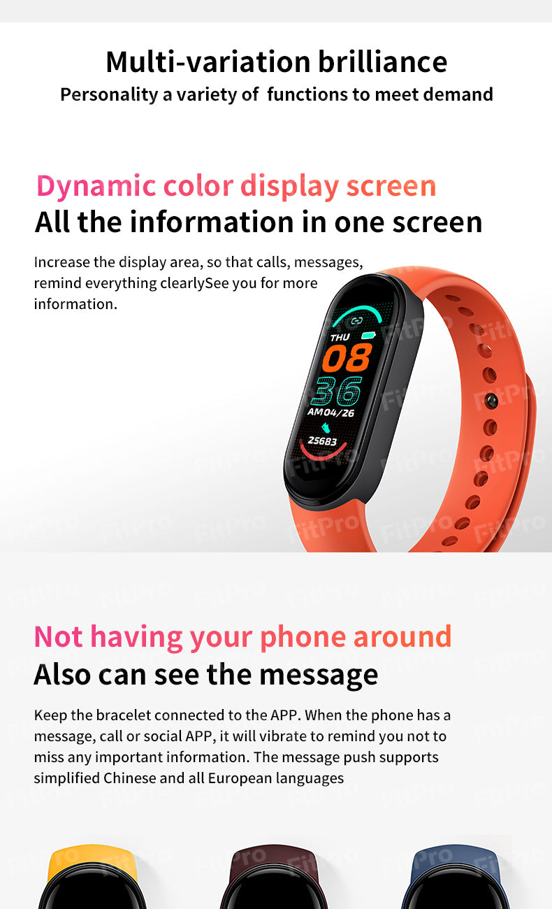Android Smart Band – OEM / White-Label Ready
