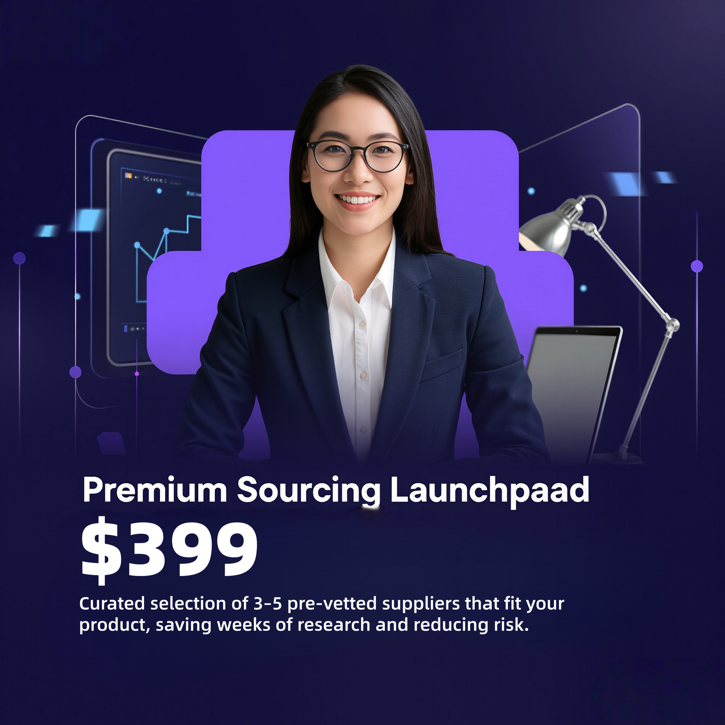 Plateforme de lancement d'approvisionnement premium